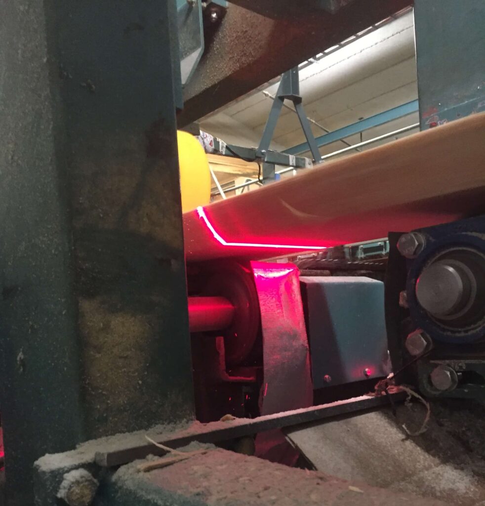 Sawmill Board Laser Scanner BoardProfiler 3DL, LIMAB